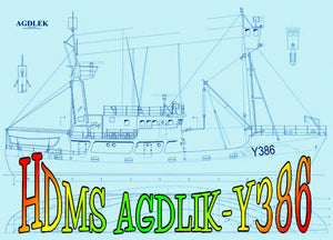 build a 1:40 scale royal danish navy as fishery protection cutters full size printed plans