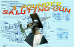 3 Pounder Saluting Gun – Printed Scale Drawings + Article