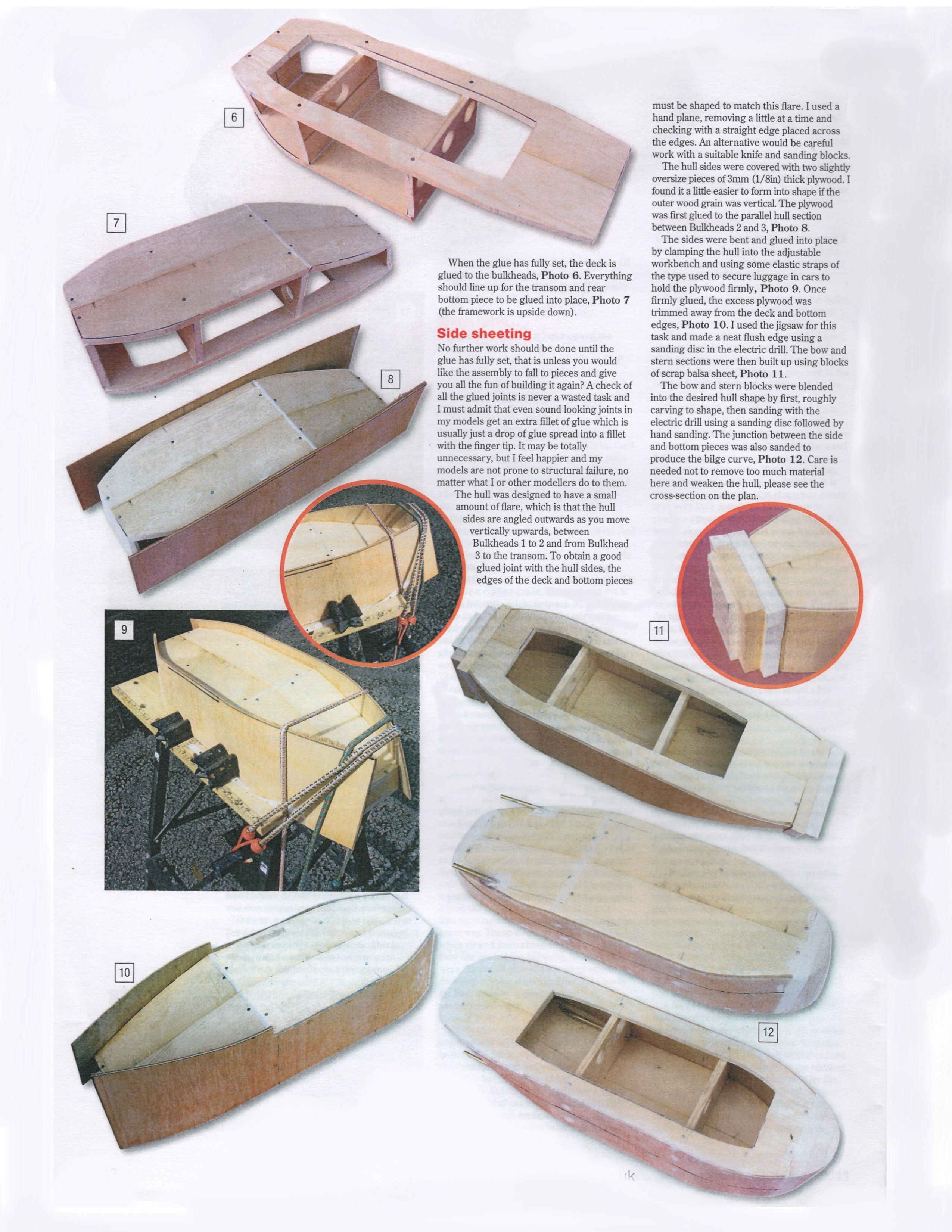Full Size Printed Plans with building Notes Semi-Scale 1:32 Harbour Fireboat