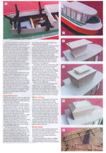 Full Size Printed Plans with building Notes Semi-Scale 1:32 Harbour Fireboat