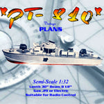 Full Size Printed Plan & Building Notes No material plans only PT- 810 length 30"