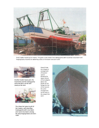 Full size printed plan 1:16 Scale Spanish Fishing Boat L 401/2” Suitable for Radio Control