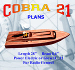 Full Size Printed Plans very fast Moderate Vee 28" Electric or .21 IC for Radio control