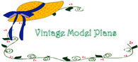 Vintage Model Plans