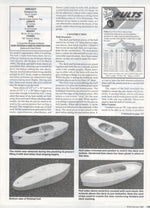 full size printed plan sports scale harbor tug length 22 " suitable for 2 channel radio control