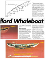 full size printed plan scale 1:24  display  "new bedford whale boat"