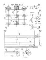 full size printed plan  ‘o’ gauge highly detailed caboose  a 1947 plan