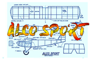 full size printed peanut scale plans alco sport a good choice for your first peanut .