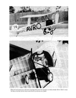 full size printed plan and building notes avro 511 “arrowscout" scale .923” = 1ft  w/s 24”  power rubber