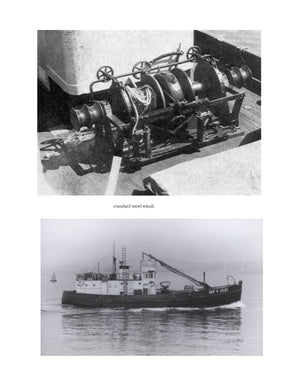 full size printed plan scale 1/32 admiralty 75' m.f.v fishing boat suitable for radio control