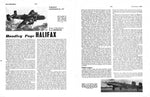full size printed plans scale 1:24  control line handley page halifax no difficulty in building the model.