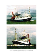 this is for full size printed plans motor fishing vessel  scale 1:25 r/c