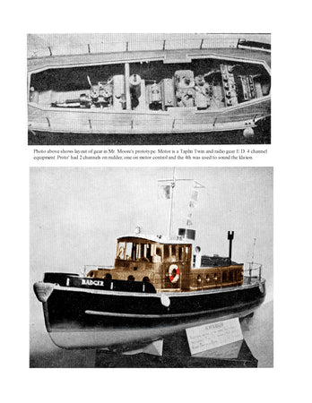 build a big semi-scale 47" custom launch badger  for eadio control full size printed plans