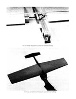 full size printed plan & building notes fai combat ship *bumblebee* wingspan 44 1/2"  engine .15