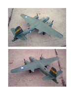 full size printed plan scale 1:16 control line martin b-26 marauder you may wish to convert to radio control