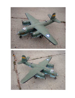 full size printed plan scale 1:16 control line martin b-26 marauder you may wish to convert to radio control