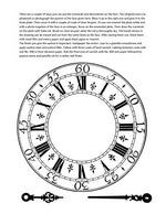 printed plans make your own  banjo  clock  make it from walnut and brass length 31