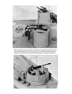 full size printed plans 1/32 semi-scale, 26 1/4 in long british power boat 70’ mgb