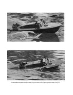 full size printed plans 1/32 semi-scale, 26 1/4 in long british power boat 70’ mgb