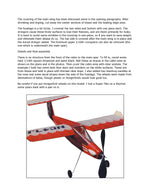 full size printed plans wingspan 13 3/4" super fike