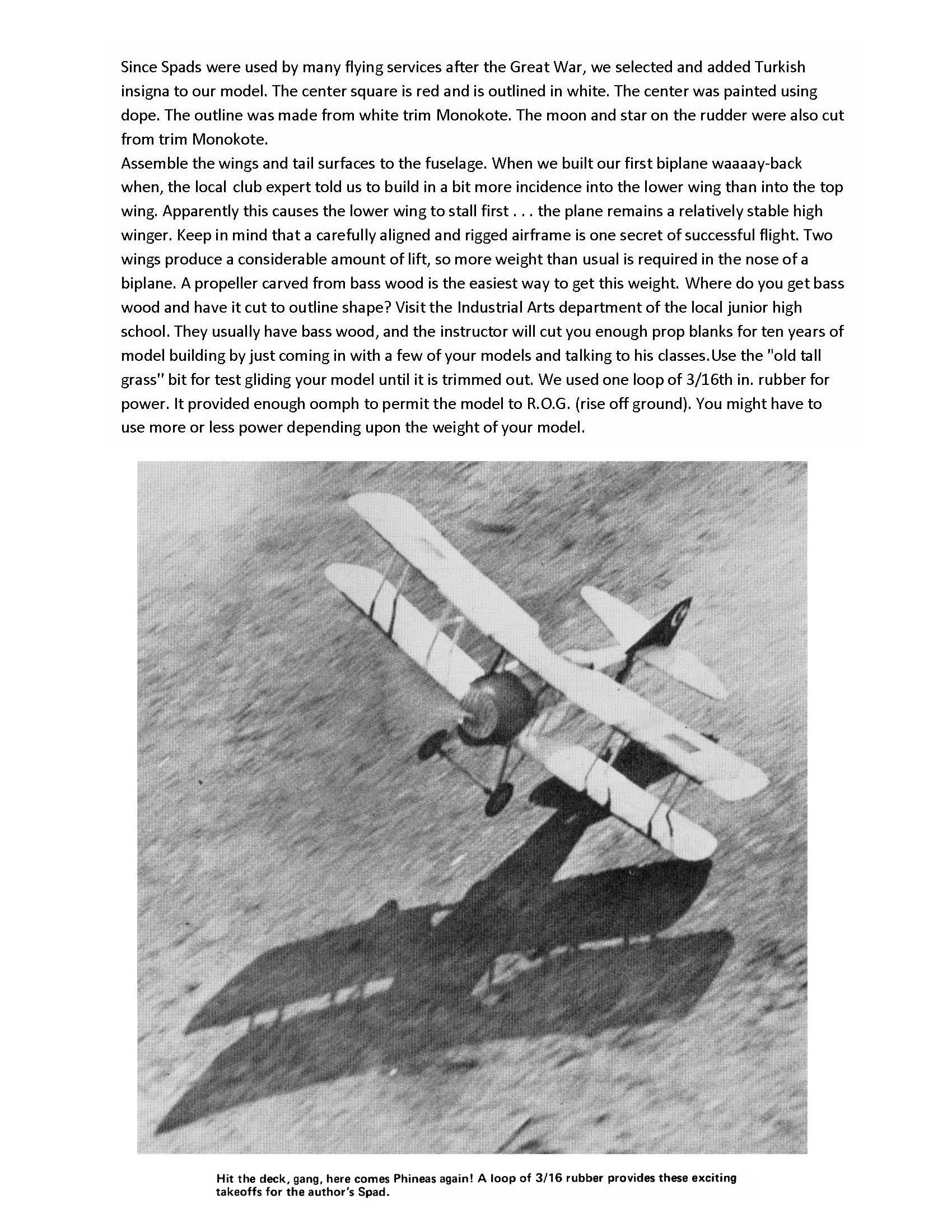 full size printed plans peanut scale "spad xiii" airplane can be so well known and popular that it gets completely over looked!