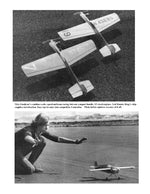 full size printed plan vintage 1973 1/8 scale profile goodyear racer "cassutt" wild, fast action