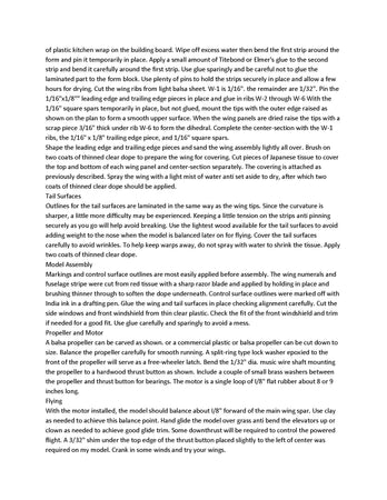 full size printed peanut scale plans cessna "airmaster" model is scaled directly from mr. matt's excellent drawings