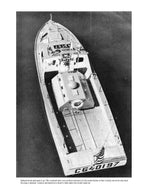 coast guard utility boat scale 1:9, 52 1/2", 20 to 25 cc full size printed plans and article for radio control
