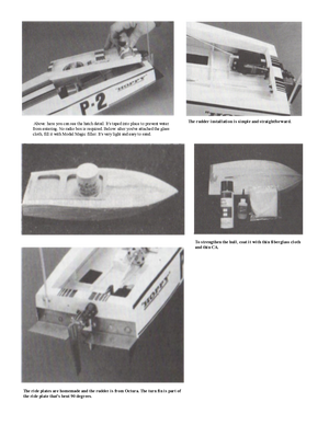 full size printed plan 1/10 scale racing  05 electric crackerbox radio control 2 channel