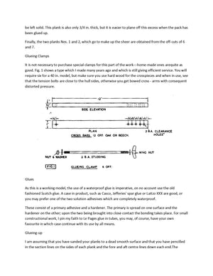 full size printed plans scale 1:24 1/2” = 1ft  length 39 3/4” diesel-engined tug cullamix