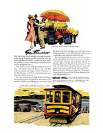 full size printed plan "o gauge" cable car san francisco's answer to their steep hill problem