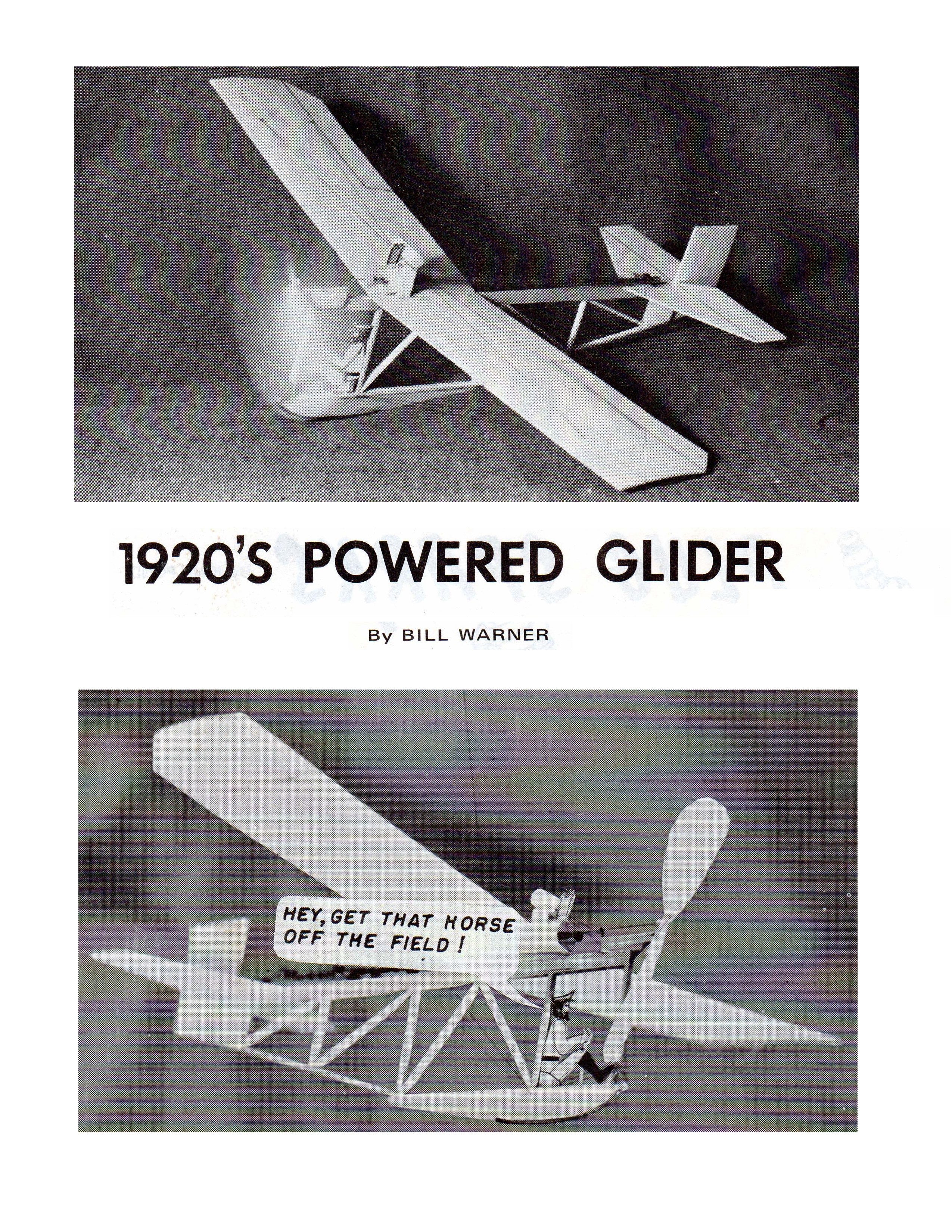 full size printed plans peanut scale 1920's powered glider ton of fun for peanuts with this simple, rugged model