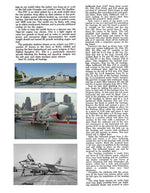 full size printed plan scale 1/16 chance vought crusader f8u  tigerjet or convert to ducted fan