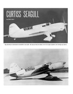 full size printed plans control line scale 1” = 1’ wingspan 38” curtiss xs03c-l