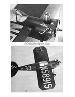 full size printed plan vintage 1950 control line semi scale mini racer "dawson special" 1/2a