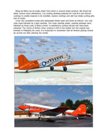 full size printed plans scale 1:24  true-scale control-line model of the famous dc 3 dakota