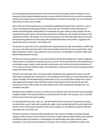 full size printed plan scale 1:24  l 30 vosper deep sea motor yacht dimarcha