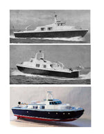 full size printed plan scale 1:24  l 30 vosper deep sea motor yacht dimarcha