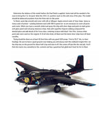 full size printed plans scale 1:16 control line douglas b 26 invader  simple as any single‑engine