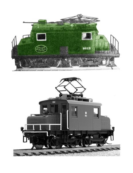 3D file GE 32T Steeplecab Electric Locomotive - Various Scales