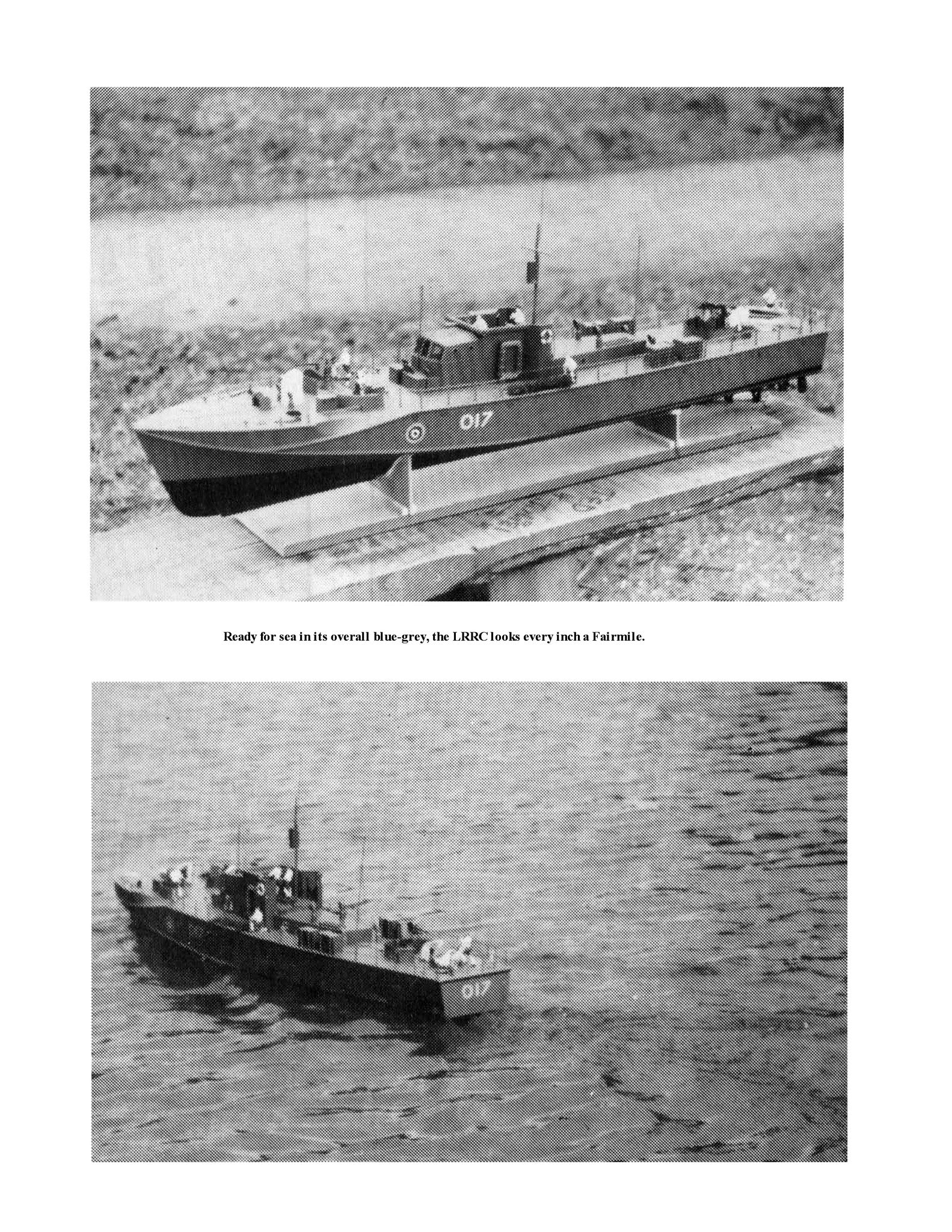 model boat full size printed plans 1:32 scale 43" fairmile d rescue ship for radio control