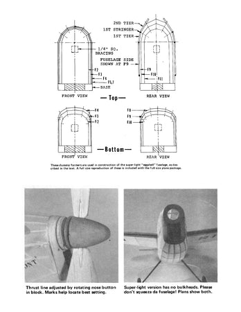 full size printed peanut scale plans folkerts sk-3  best peanut scale models ever design