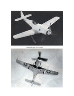full size printed plan and building notes focke-wulf 190d9 scale 1:24 (1/2”=1ft)  wingspan 17 3/16”  power rubber