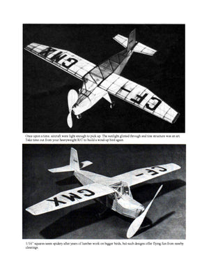 full size printed plan found fba-2  scale ¾” =1’  wingspan 27” power rubber