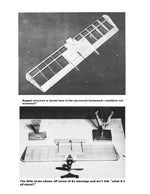 full size printed plan & building notes  half‑a combat *george* wingspan 22 inch  engine 1/2a