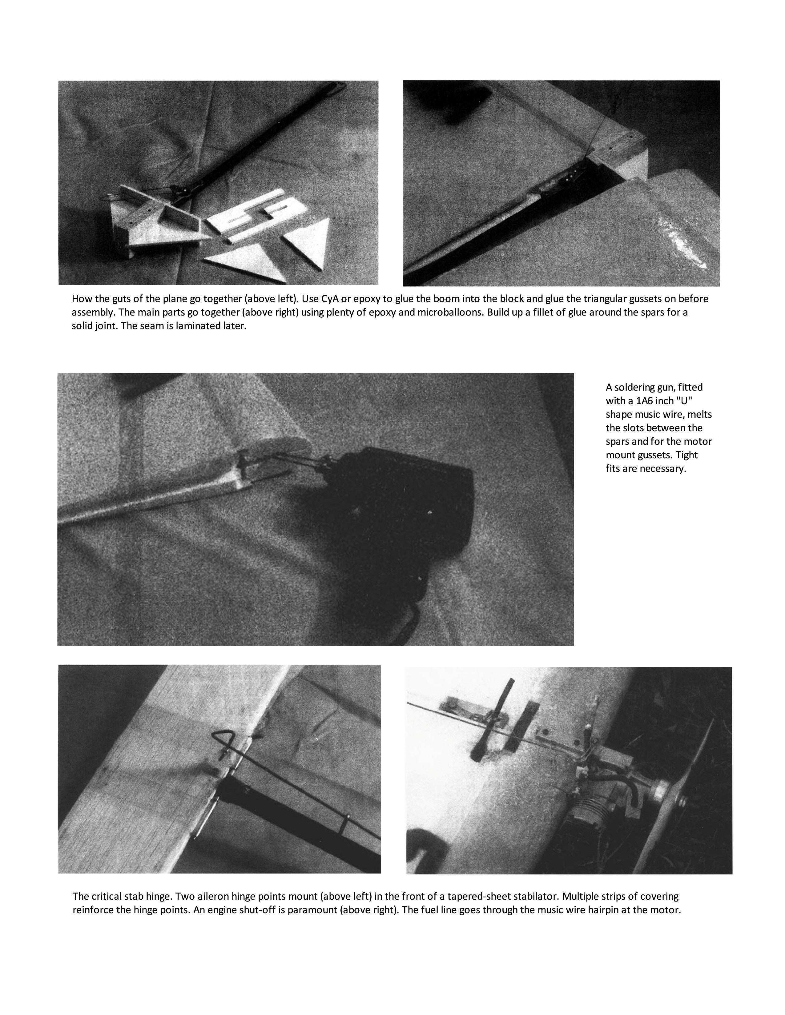 full size printed plan vintage 1999 control line combat fast or slow "gotcha psycho"  lots of state‑of‑the art features