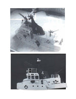 full size printed plan scale 1:30 dutch general duties harbour tug suitable for radio control