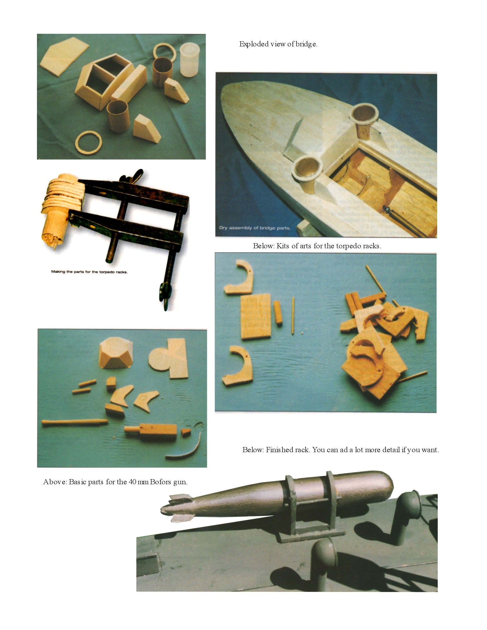 Full Size Printed Plan Scale 1/32 Higgins 78-foot PT boat suitable for radio control