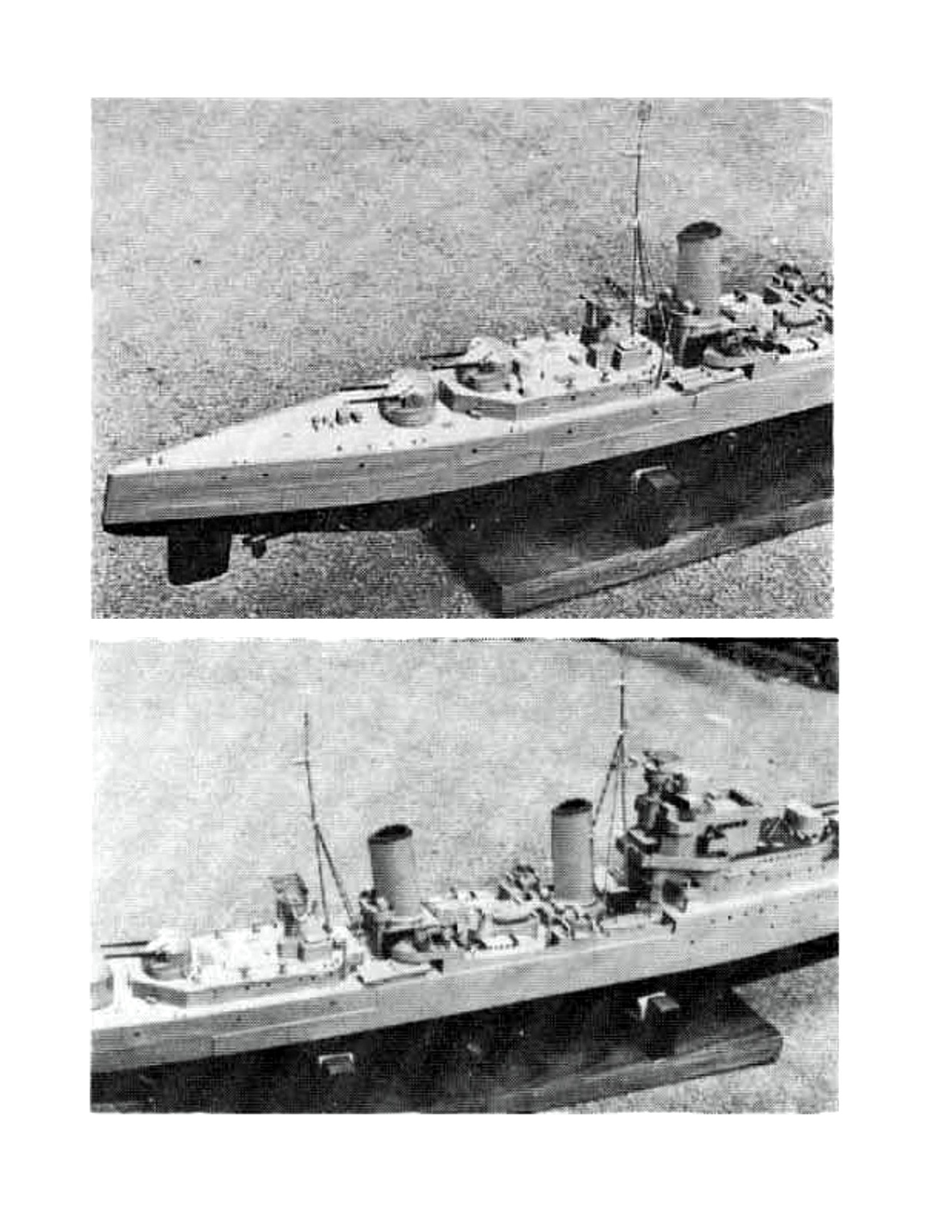 full size printed model boat plan 1:144 scale leander-class frigate boat