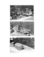 full size printed plans scale 1:142 battlecruiser l 49" suitable for radio control
